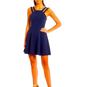 blue homecoming dress